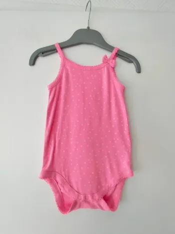 (e) bodie débardeur rose Gémo 36mois