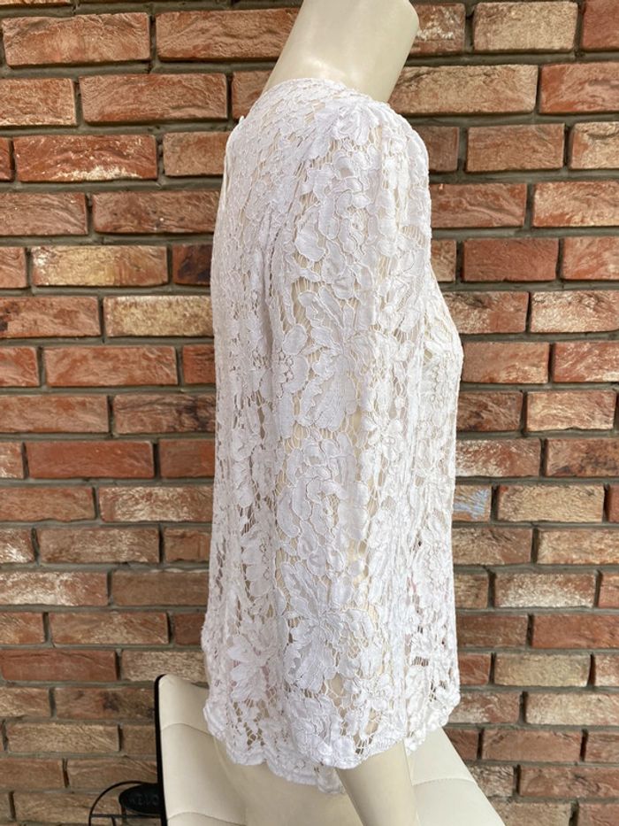 Blouse dentelle 🌸 Kiabi 🌸 42 - photo numéro 3