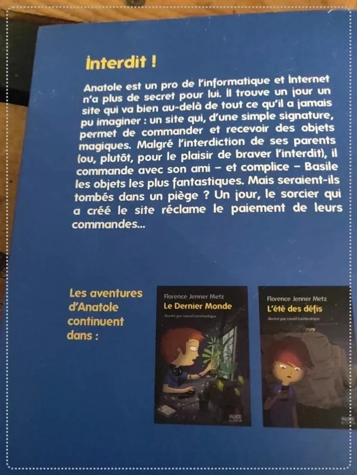 Les aventures d'Anatole : interdit ! - photo numéro 2