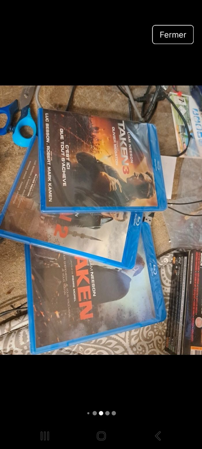 L'intégrale taken la trilogie film Liam neeson Blu-Ray - photo numéro 4