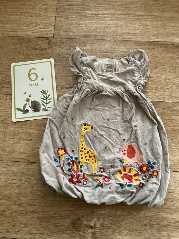 Robe hiver 6 mois en velours