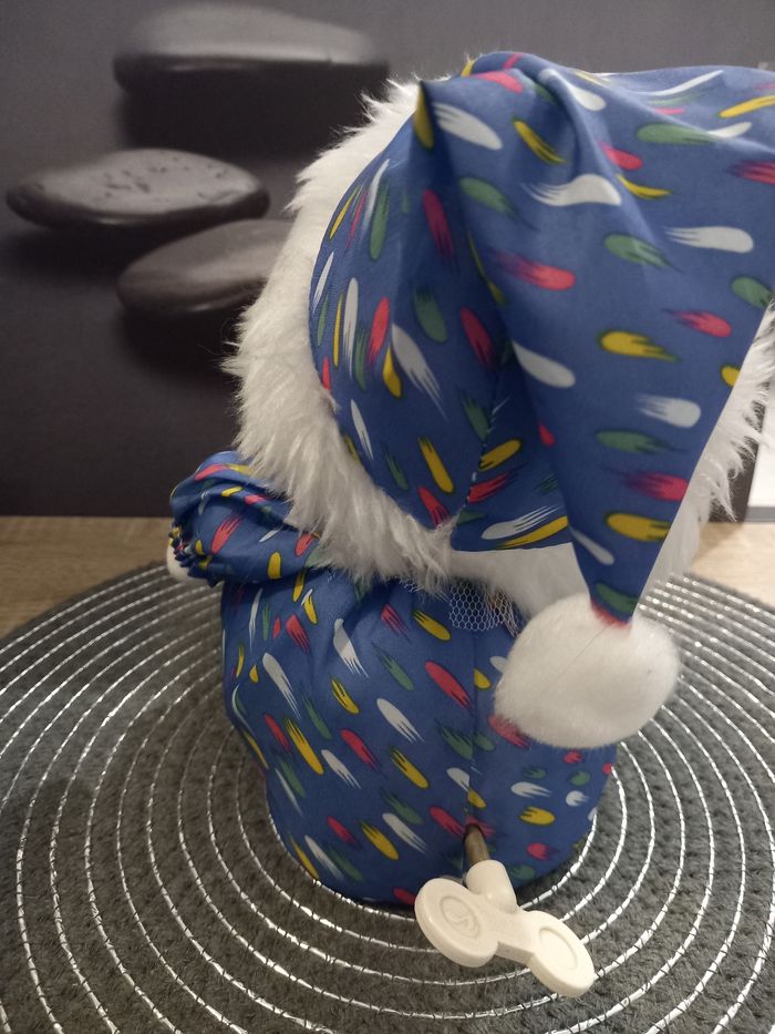 Peluche poupée clown boîte à musique - photo numéro 6