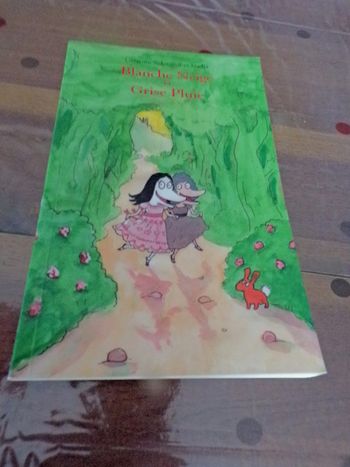 Livre Blanche Neige et Grise pluie l'école des loisirs