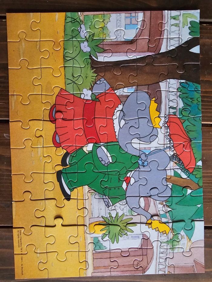 Puzzle barbapapa