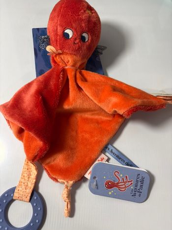 Doudou Paulie poulpe Moulin Roty 