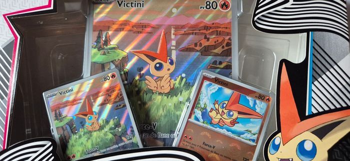 Pokémon masterball pokeball reverse me01 me02 ev10.5 victini ( sortie de boosters et ETB ) - photo numéro 9