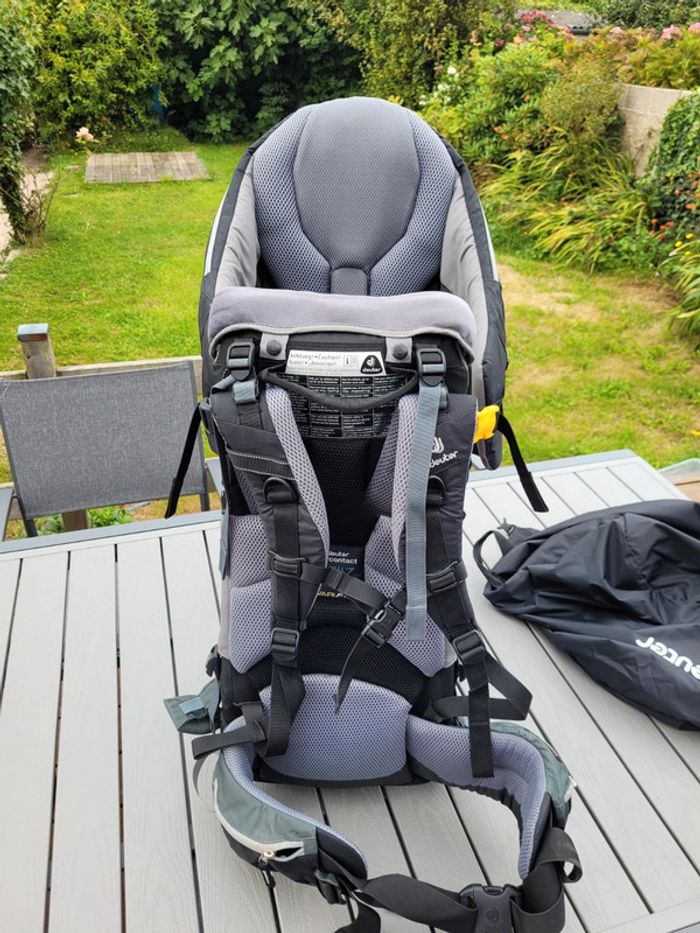 Porte-bébé deuter kid comfort 3 avec sac de transport - photo numéro 6