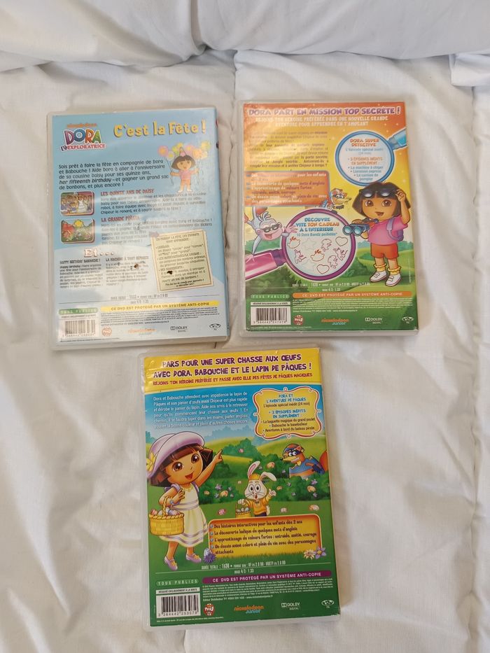 Lot 7 dvd Dora l'exploratrice - photo numéro 4