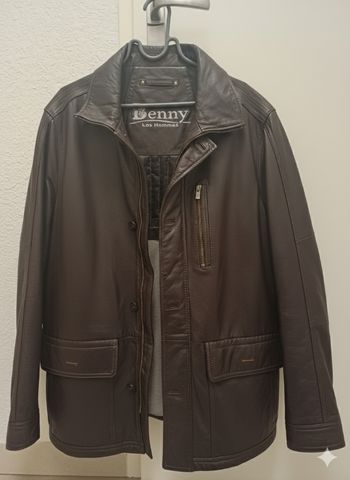 TRES BELLE VESTE EN CUIR HOMME T50