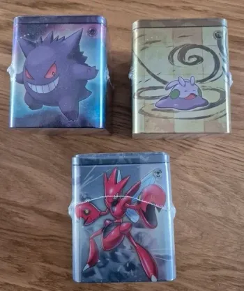 Lot Pokémon de 3 Tin Cube Mars 2024 Neuf Scellé Français Artset Rare