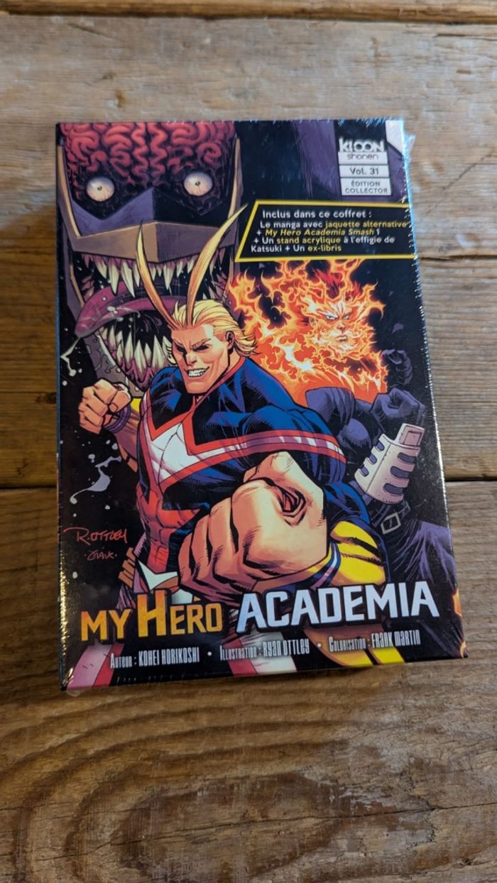 Manga collector My hero académia tome 31