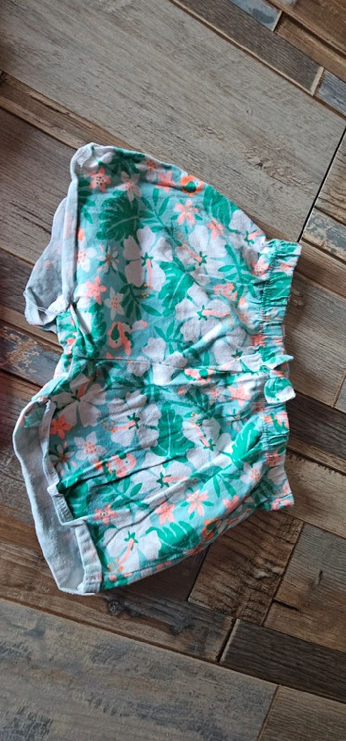 Lot de 5 shorts fille 2 ans - photo numéro 13