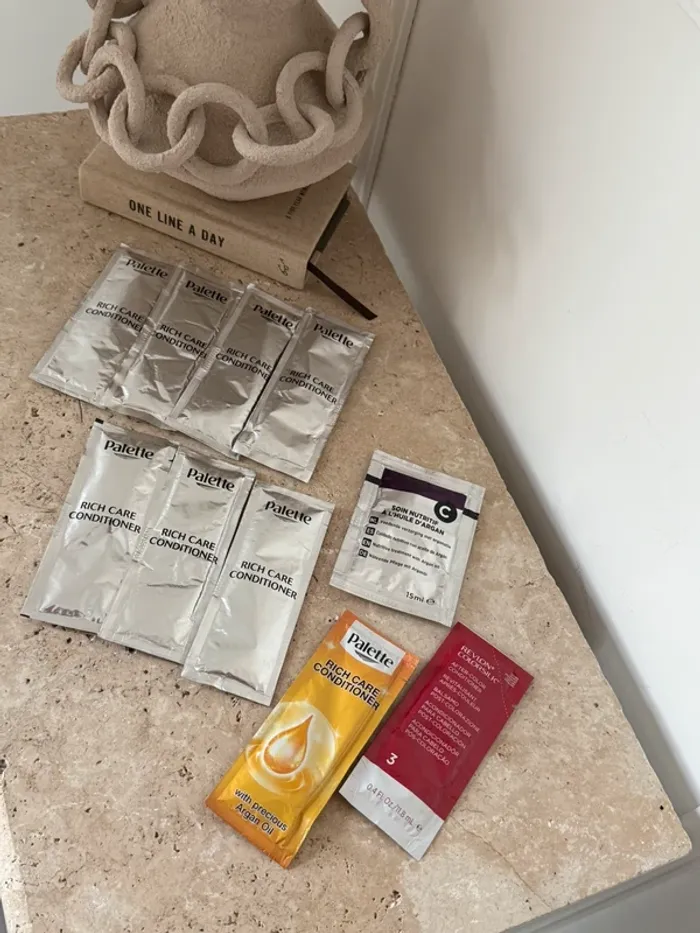 Soin cheveux coloration masque hair Conditioner cura mask argan oil l'oreal masque shampooing - photo numéro 2