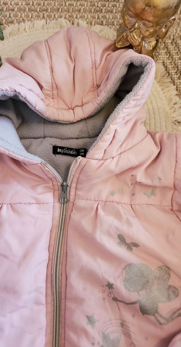 Combinaison Bébé fille 12mois Les P'tits Babies rose - photo numéro 6