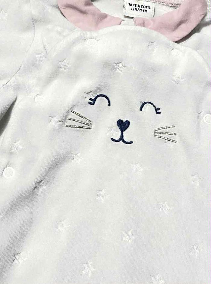 Pyjama velours 12 mois - photo numéro 2