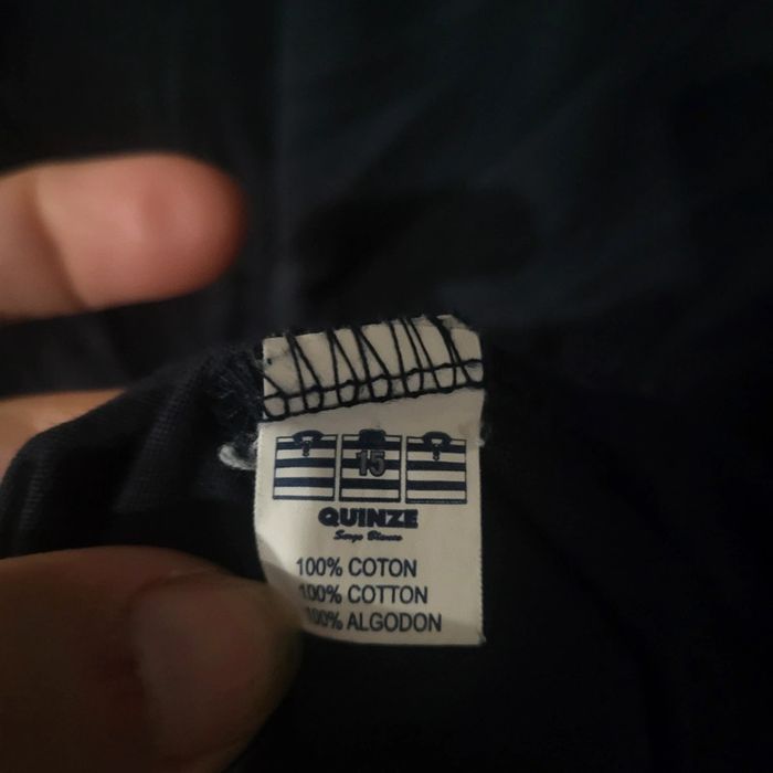 Tee-shirt manche longue - Broderie - Collector 15 👕 Serge Blanco - Taille XL - photo numéro 7