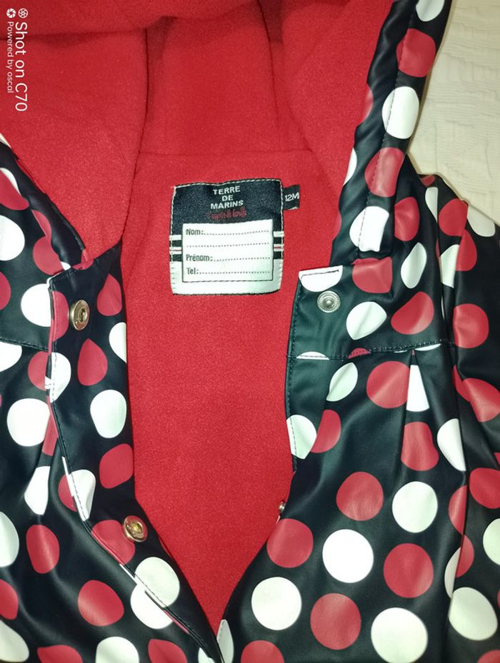 Terre de marins imperméable manteau 12 mois - photo numéro 2