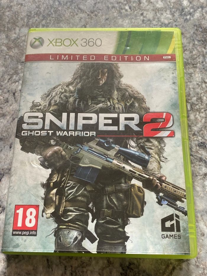 sniper 2 ghost warrior limited edition Xbox 360 - photo numéro 1