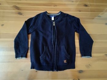 Gilet zippé 4 ans