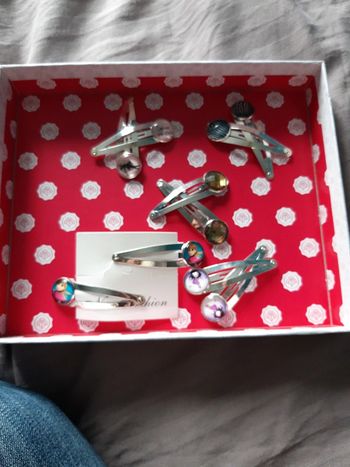 5 paires de barettes