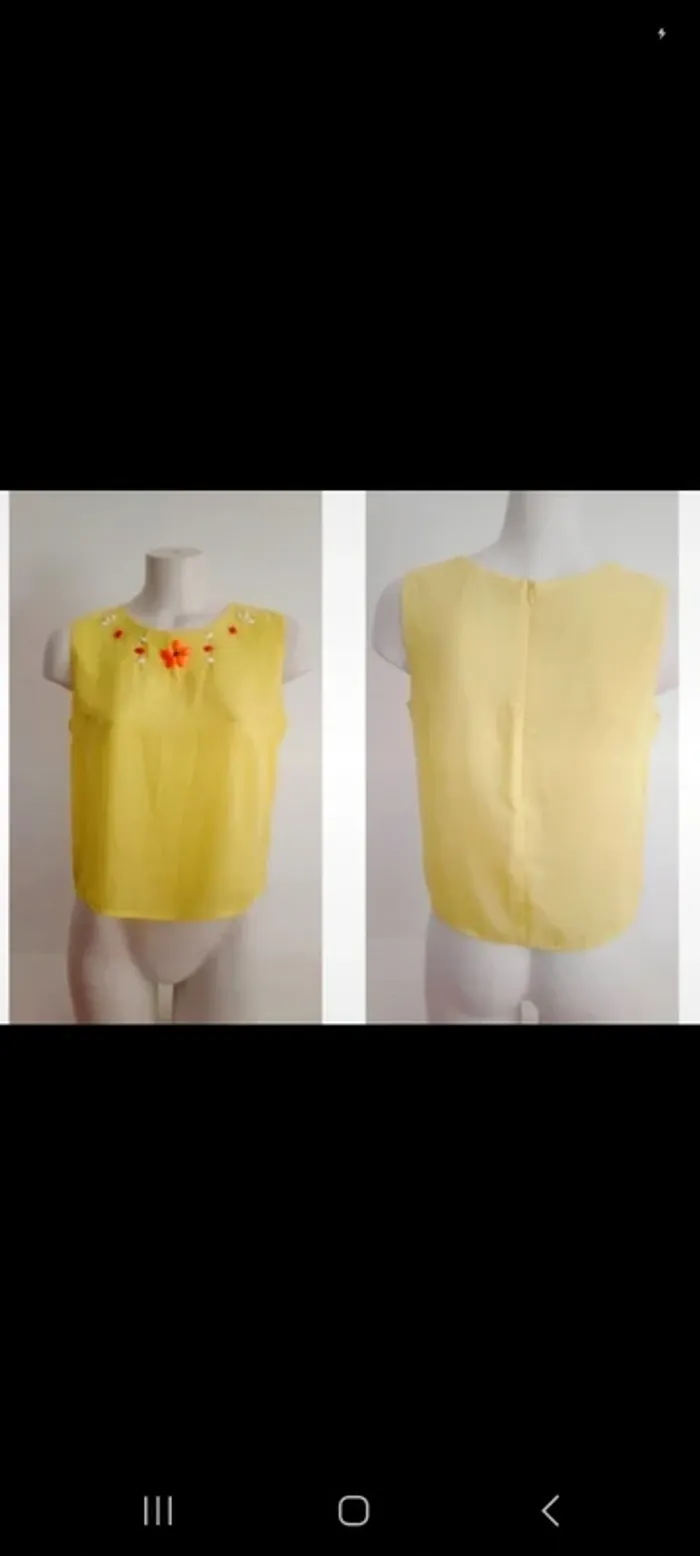 Lot de 9 vêtements top femme 38 en très bon état - photo numéro 7