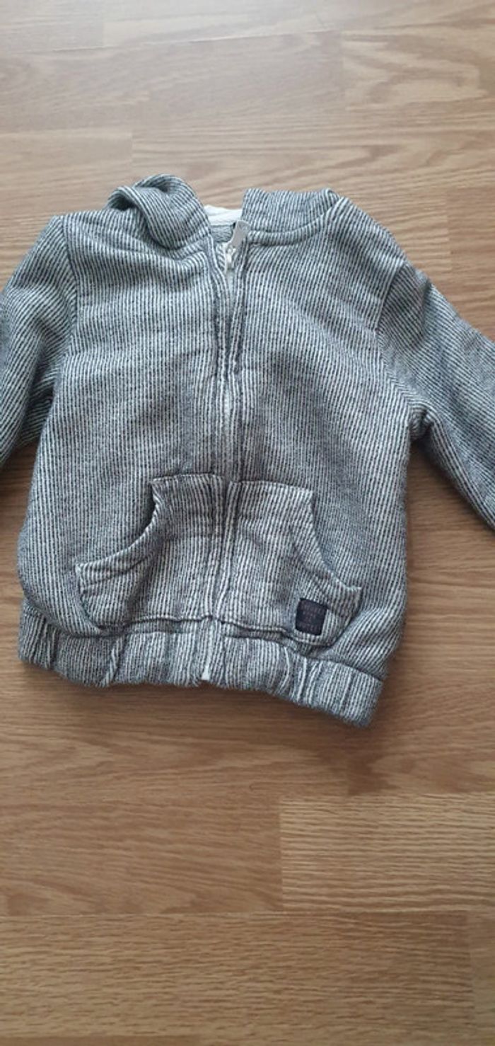 Sweat capuche 18 mois kiabi - photo numéro 2