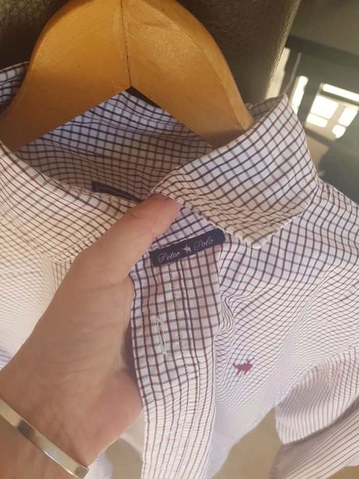 Chemise homme a petits carreaux - photo numéro 3