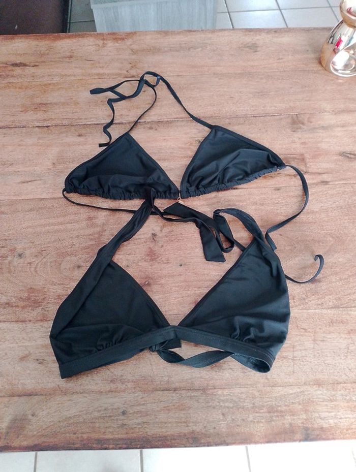 Lot de 2 hauts de maillot de bain noir - Taille L