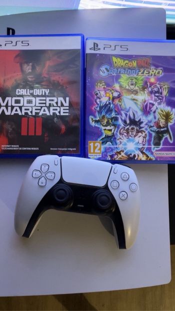 PS5 + jeux et manette