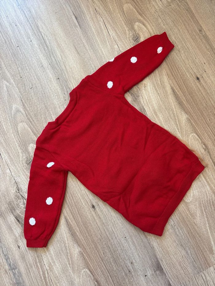 Robe pull Noël Renne 9 mois - photo numéro 4