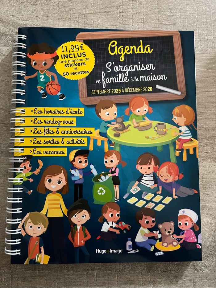 Agenda familiale 2025/2026