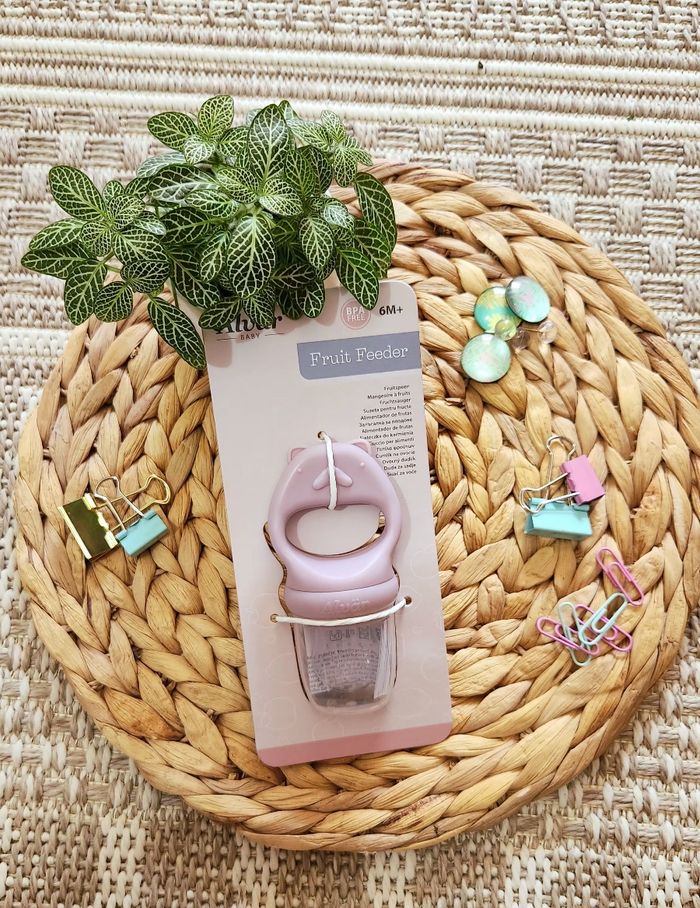Tétine Grignoteuse Mauve fille +6mois
