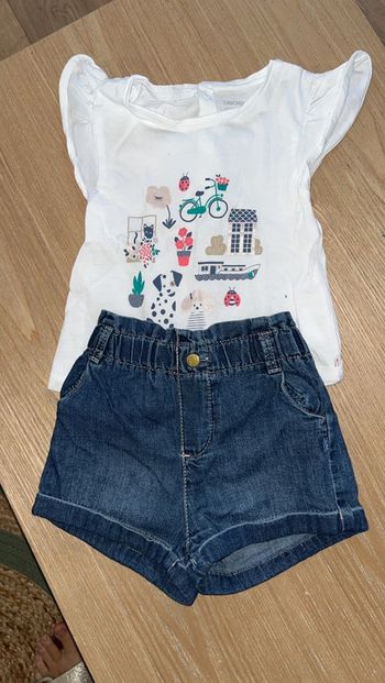 Ensemble short et t-shirt