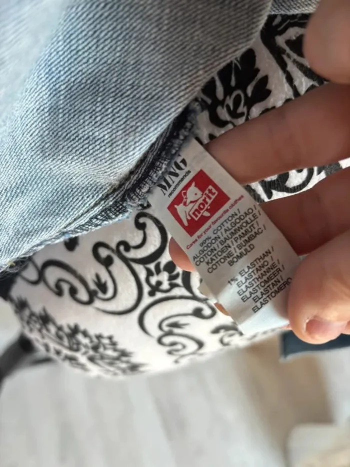 Veste en jeans légère taille S - photo numéro 6