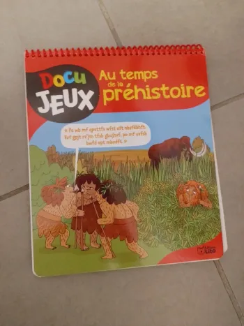 Docu jeux Au temps de la préhistoire