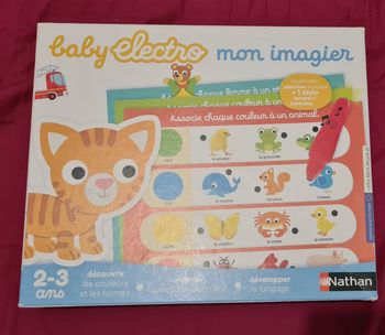 Mon imagier baby electro
