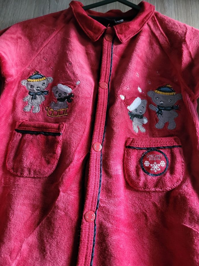 Dors-bien velours 3 mois 60 cm Sergent-major - photo numéro 3