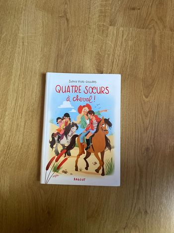 Livre quatre soeur à cheval