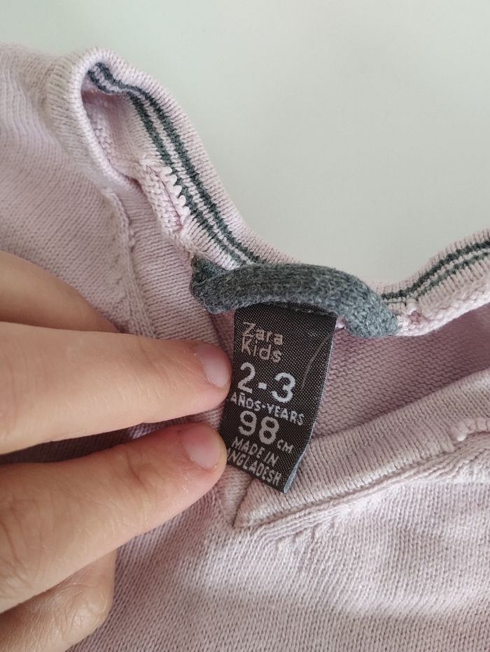 Pull Zara rose - photo numéro 3