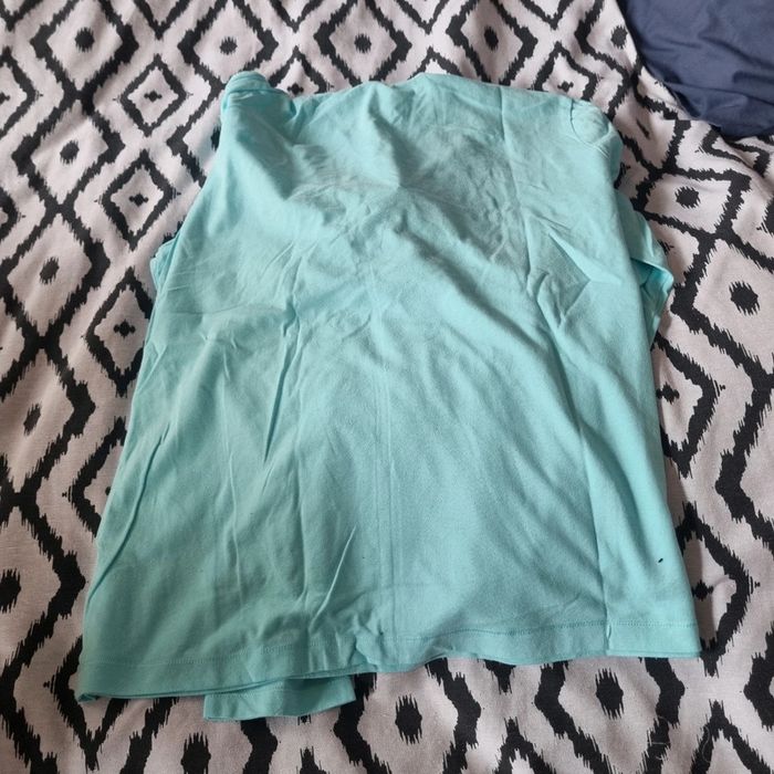 Lot de sweat à capuche domyos très bon état bleu turquoise gris - photo numéro 9