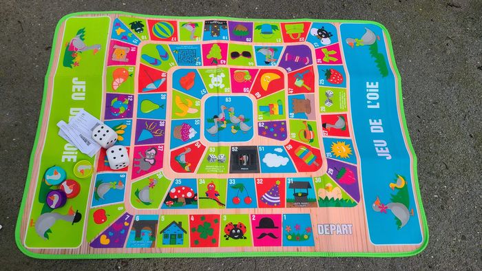 TAPIS JEU DE L'OIE GÉANT - photo numéro 2