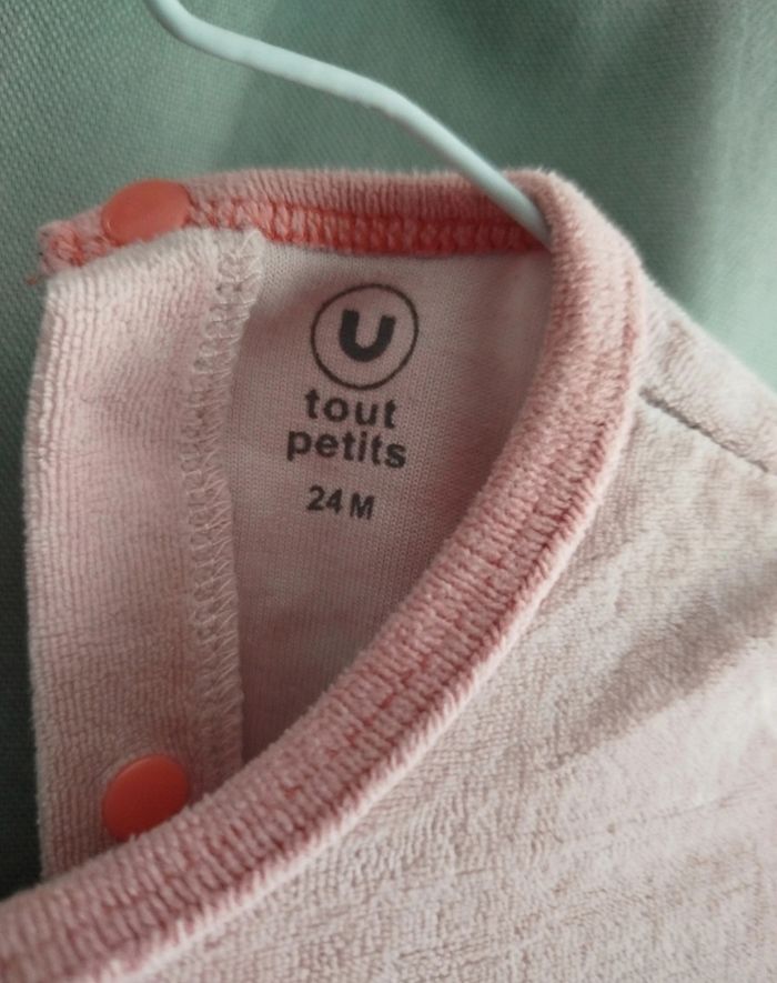Pyjama fille grenouillère tortue - photo numéro 3