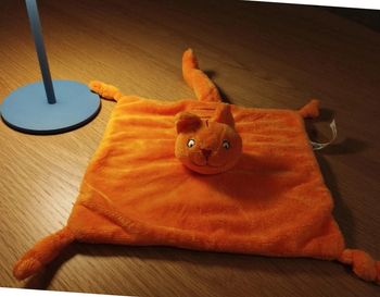 Doudou carre plat Tigre. Taille unique·Neuf sans étiquette·dikkie dik