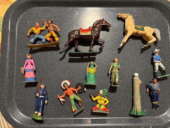 Lot de personnages vintage starlux