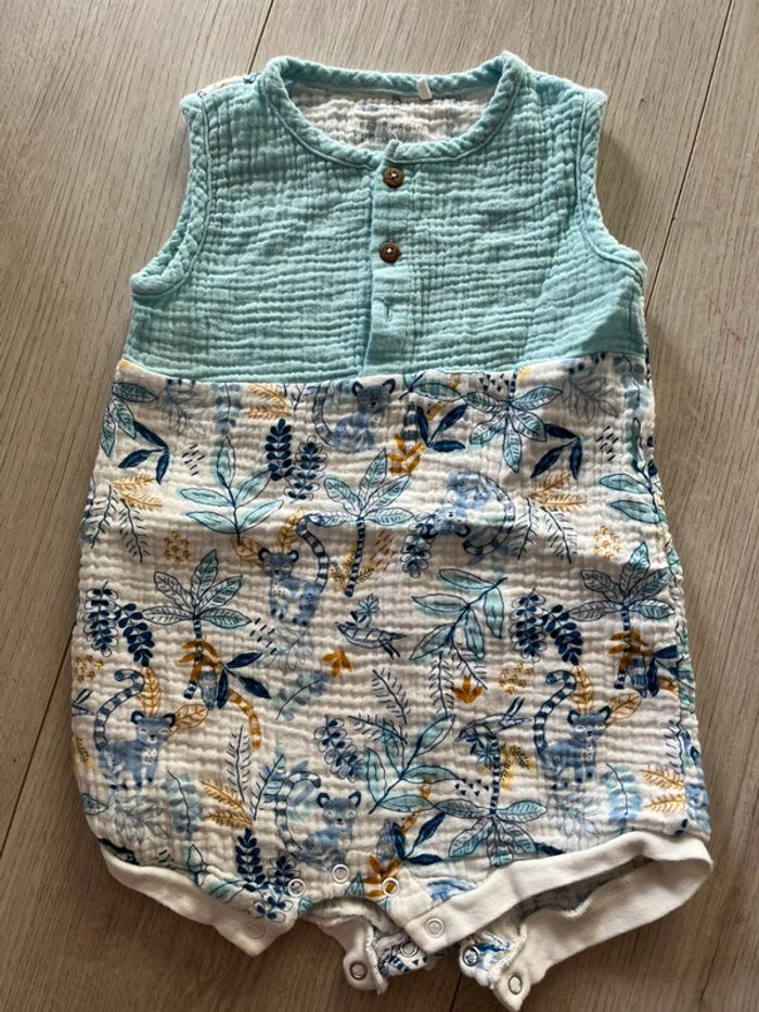 Combishort petit béguin
