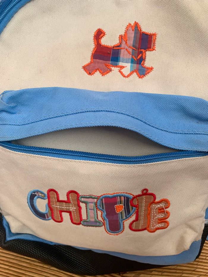 Sac à dos bleu ciel Chipie - photo numéro 3
