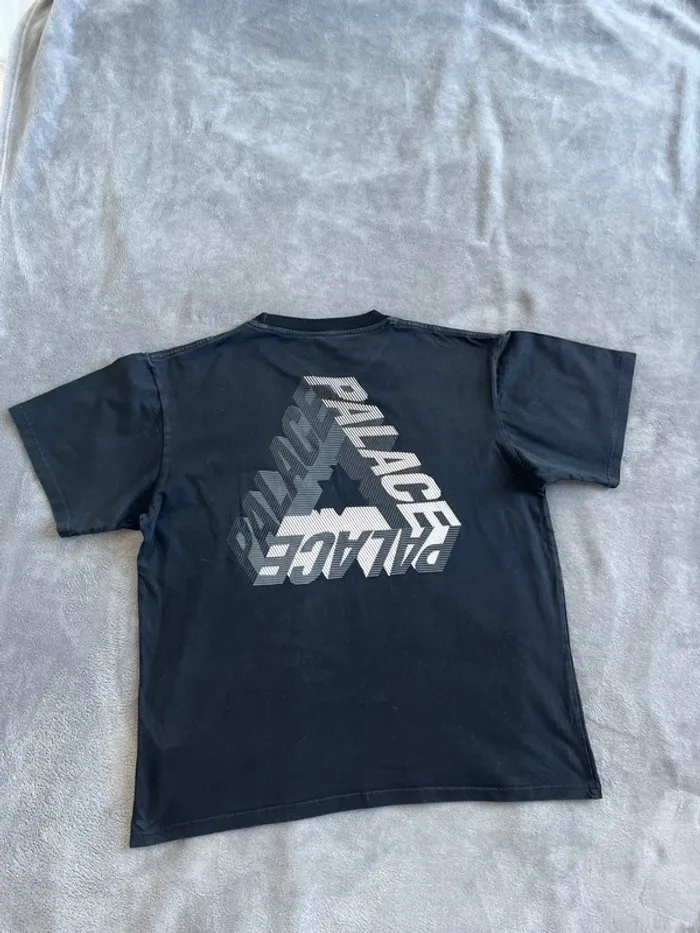 T-shirt Palace noir – Logo Tri-Ferg – Taille L – Streetwear - photo numéro 6
