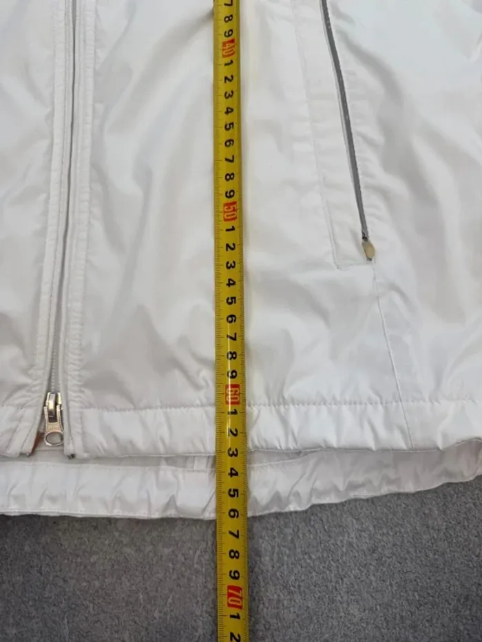 Veste de sport Nike Clima fit femme blanche logo brodé taille M - photo numéro 12