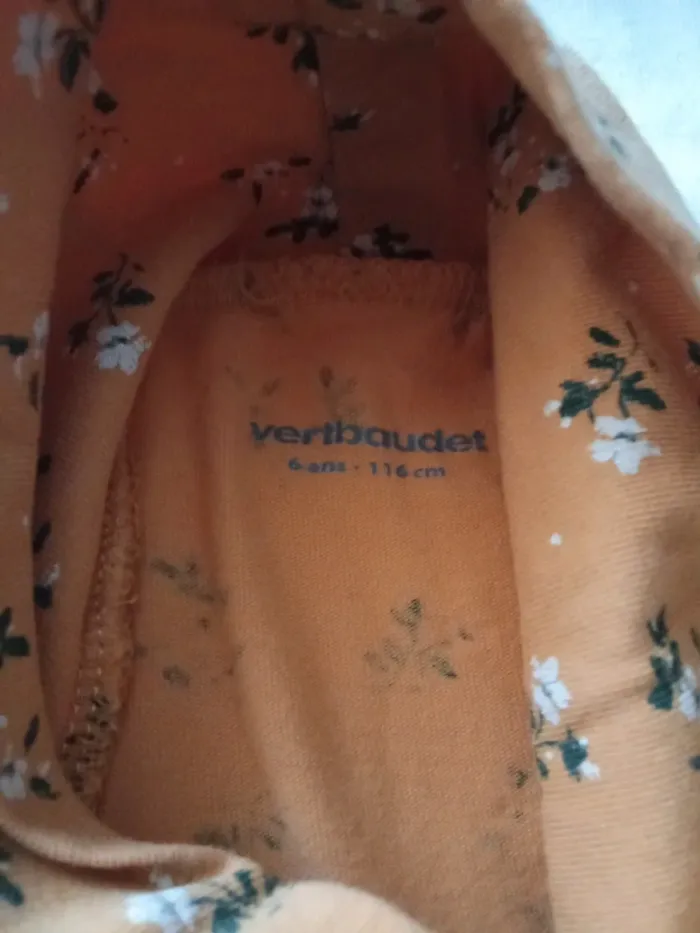 T-shirt manches longues taille : 6 ans fille - photo numéro 2