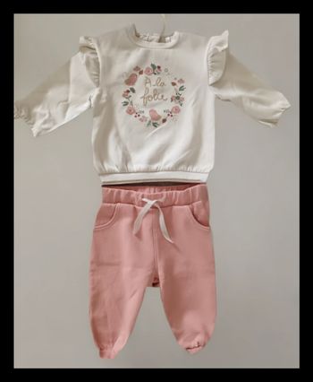 Ensemble fille 6 mois